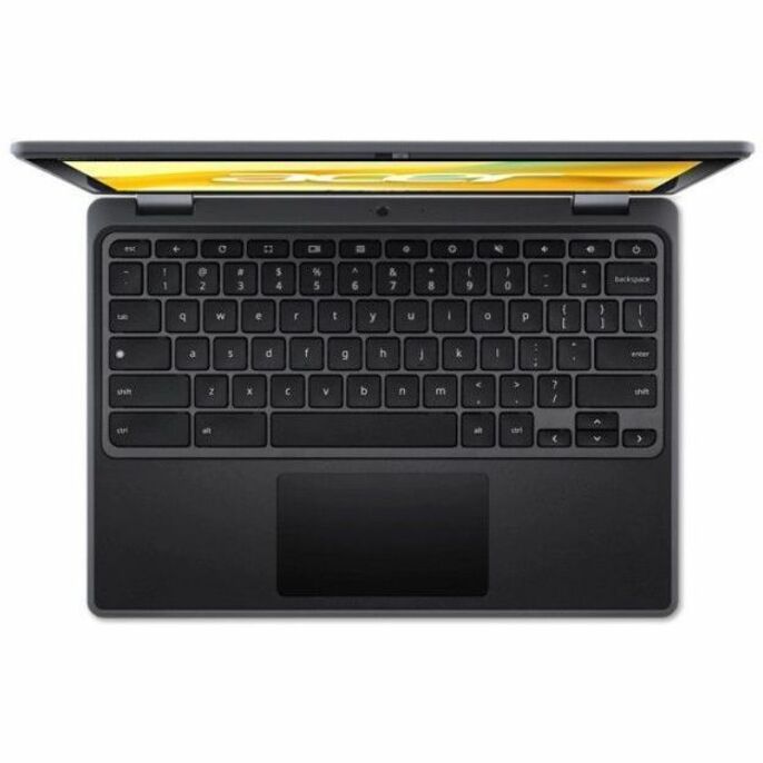 Acer Chromebook Spin 511 R756TN R756TN-C01B 11.6" Touchscreen Convertible 2 in 1 Chromebook - WXGA - Intel N100 - 4 GB - 32 GB Flash Memory - English (US) Keyboard - Black NX.KEDAA.001