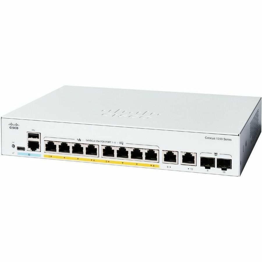 Cisco Catalyst C1200-8P-E-2G Ethernet Switch C1200-8P-E-2G
