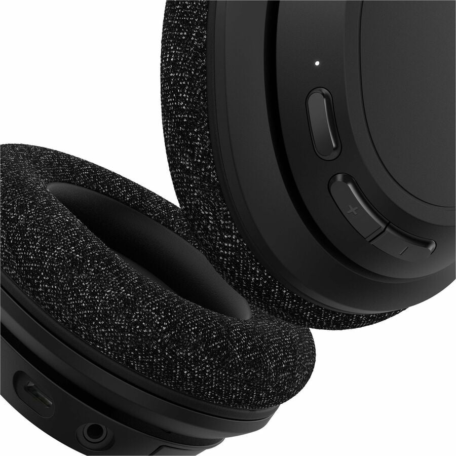 Belkin SoundForm Adapt Wireless Over-Ear Headset, Headphones for Work, Play, Gaming, & Travel with Built-in Boom Microphone - Compatible with iPhone, iPad, Galaxy, and More - Black AUD005BTBLK