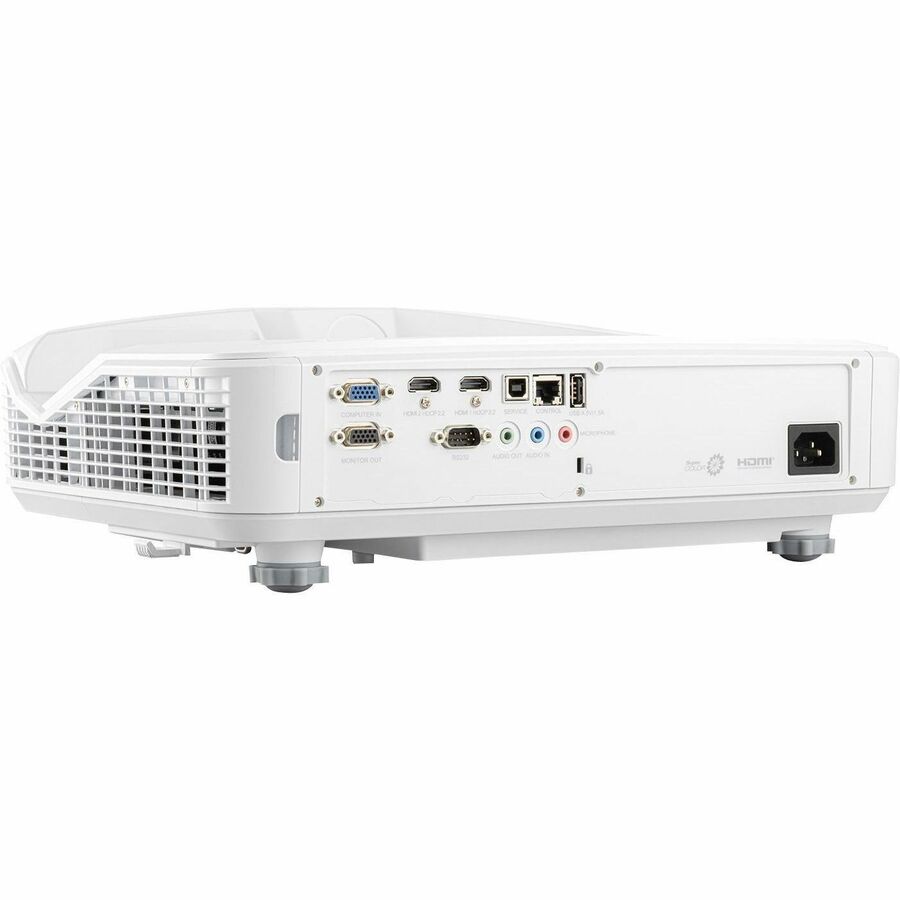 ViewSonic LS832WU - 5000 Lumens WUXGA Ultra Short Throw Laser Lamp Free Projector with HV Keystone, 4 Corner Adjustment LS832WU