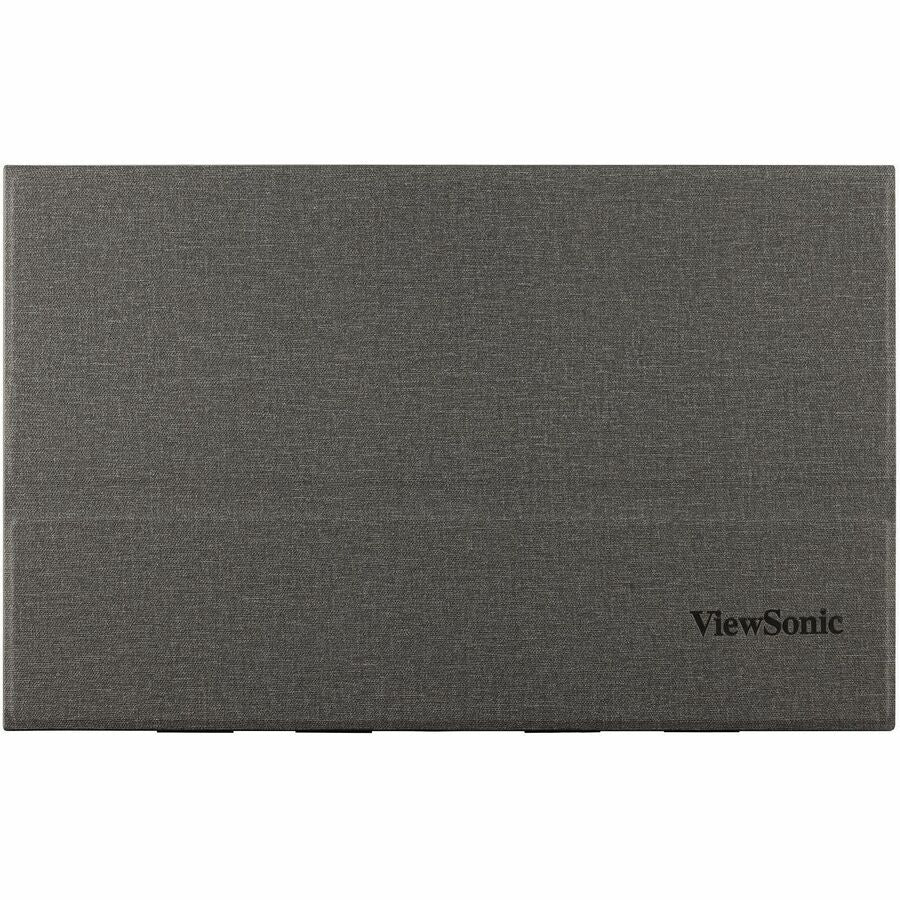 ViewSonic VX1655-4K-OLED 15.6 Inch 4K UHD Portable OLED Monitor with 2 Way Powered 60W USB C, Mini HDMI, Dual Speakers, and Built-in Stand with Magnetic Cover VX1655-4K-OLED