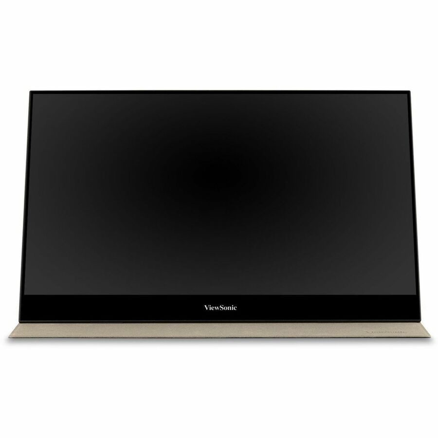 ViewSonic VX1655-4K-OLED 15.6 Inch 4K UHD Portable OLED Monitor with 2 Way Powered 60W USB C, Mini HDMI, Dual Speakers, and Built-in Stand with Magnetic Cover VX1655-4K-OLED