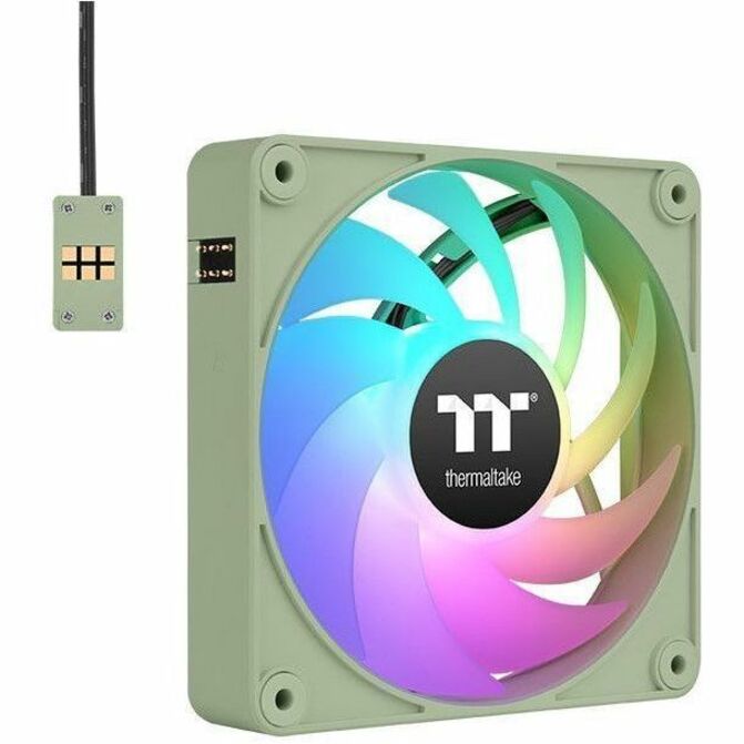 Thermaltake CT120 EX ARGB Sync PC Cooling Fan Matcha Green (3-Fan Pack) - 3 Pack CL-F196-PL12MG-A