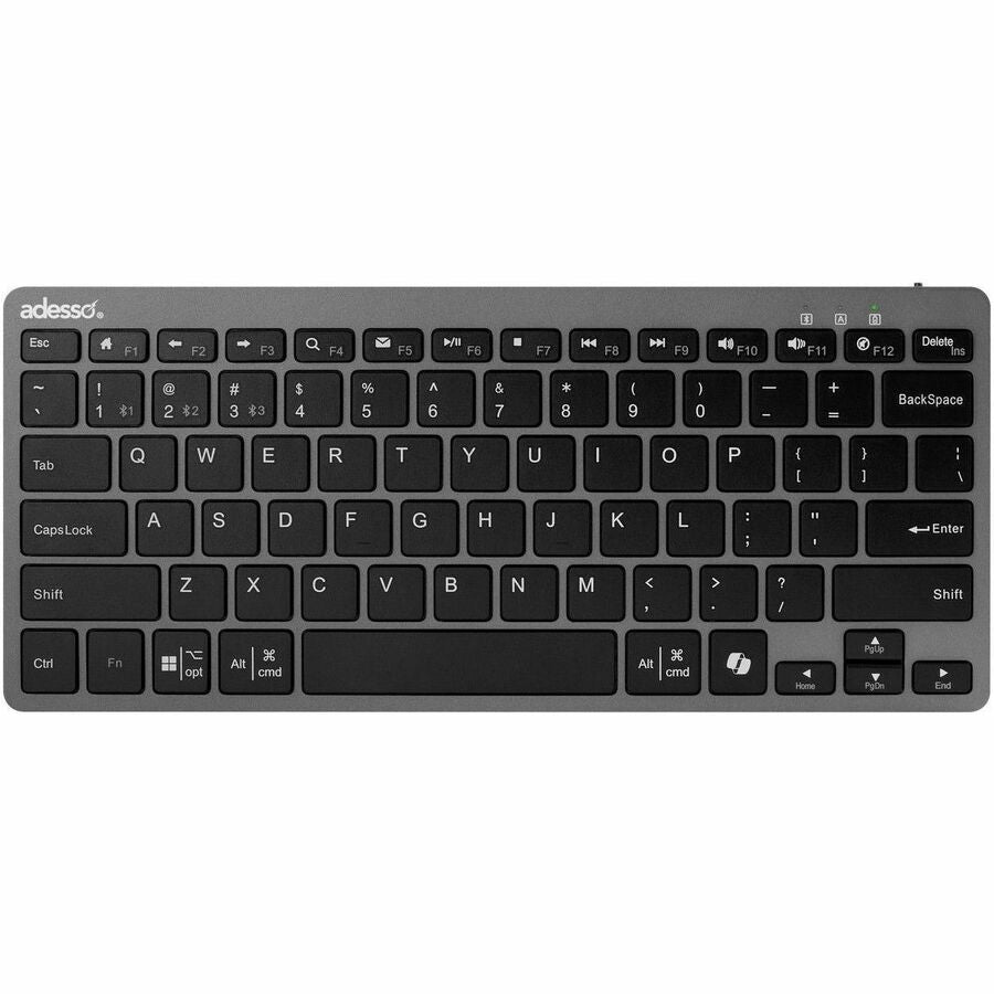 Adesso EasyTouch 7000 Multi OS Bluetooth Scissor Switch Keyboard with CoPilot AI Hotkey WKB-7000BB