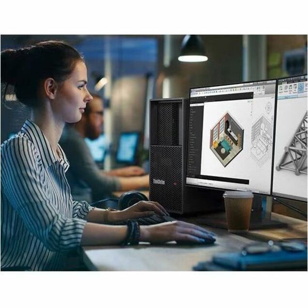 Lenovo ThinkStation P3 30GS006PUS Workstation - 1 x Intel Core i7 13th Gen i7-13700K - vPro Technology - 32 GB - 1 TB SSD - Tower 30GS006PUS