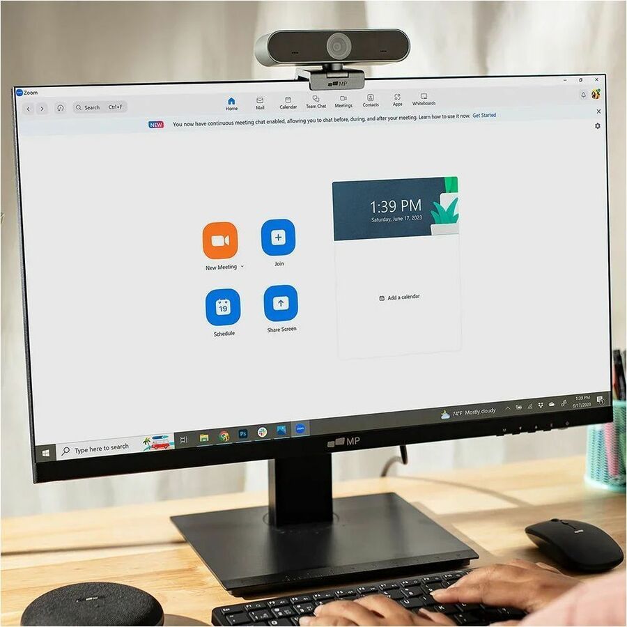 Mobile Pixels Webcam - Space Gray - USB Type C - 1 Pack(s) 111-1002P01