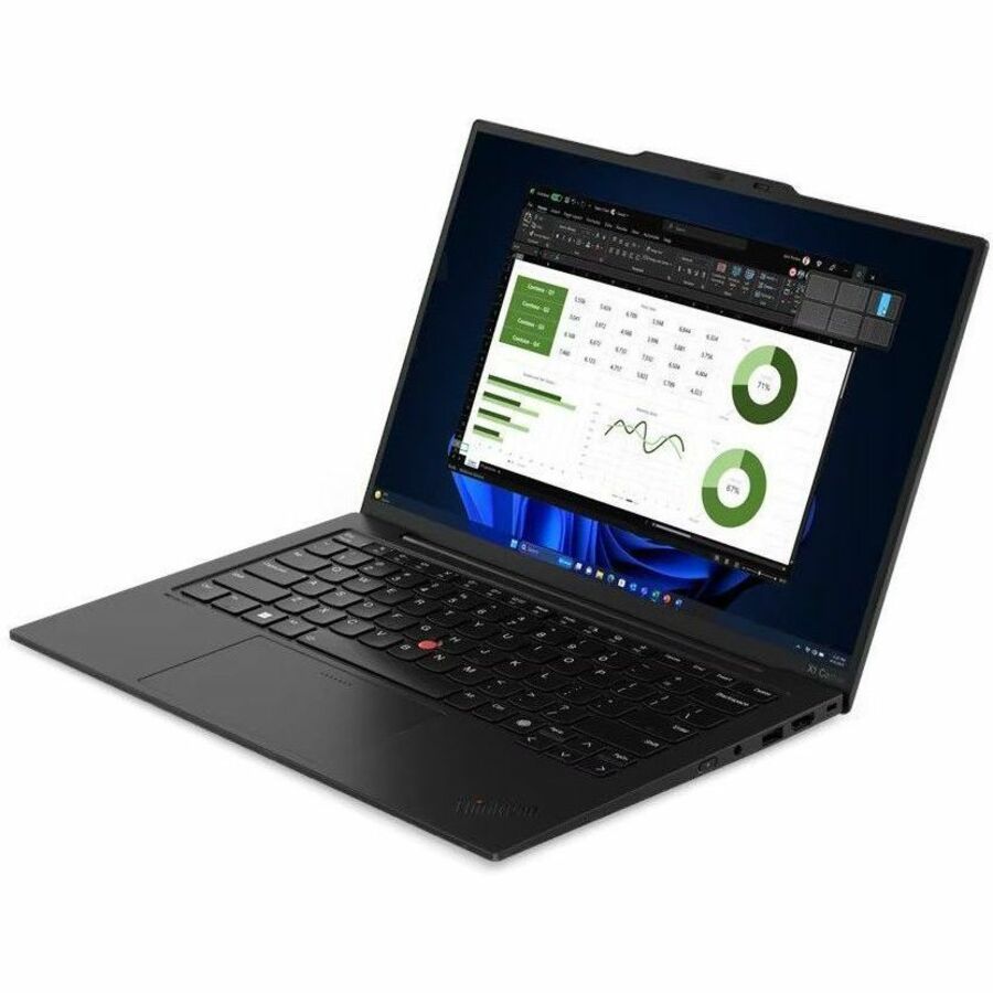 Lenovo ThinkPad X1 Carbon Gen 12 21KC00B1US 14" Touchscreen Notebook - WUXGA - Intel Core Ultra 7 165U - vPro Technology - Intel Evo Platform - 32 GB - 512 GB SSD - English Keyboard - Black Paint 21KC00B1US