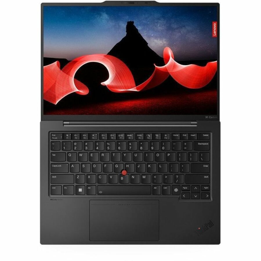 Lenovo ThinkPad X1 Carbon Gen 12 21KC00B1US 14" Touchscreen Notebook - WUXGA - Intel Core Ultra 7 165U - vPro Technology - Intel Evo Platform - 32 GB - 512 GB SSD - English Keyboard - Black Paint 21KC00B1US