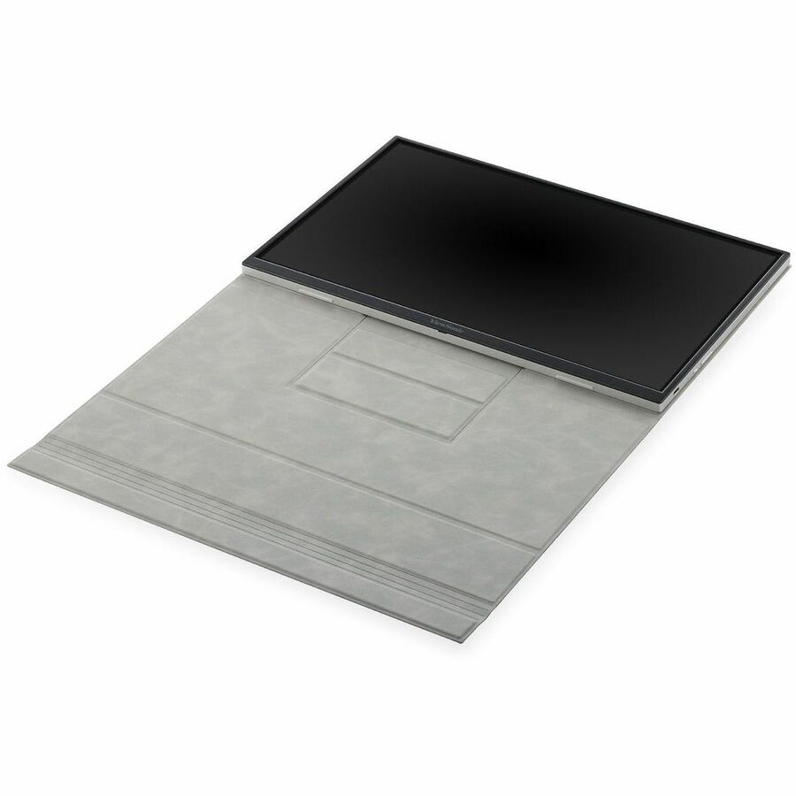 ViewSonic VG1656N 16 Inch 1200p IPS Wireless Portable Monitor with 2 Way Powered 60W USB C, Built-in 4000 mAh Battery and Stand with Smart Cover VG1656N