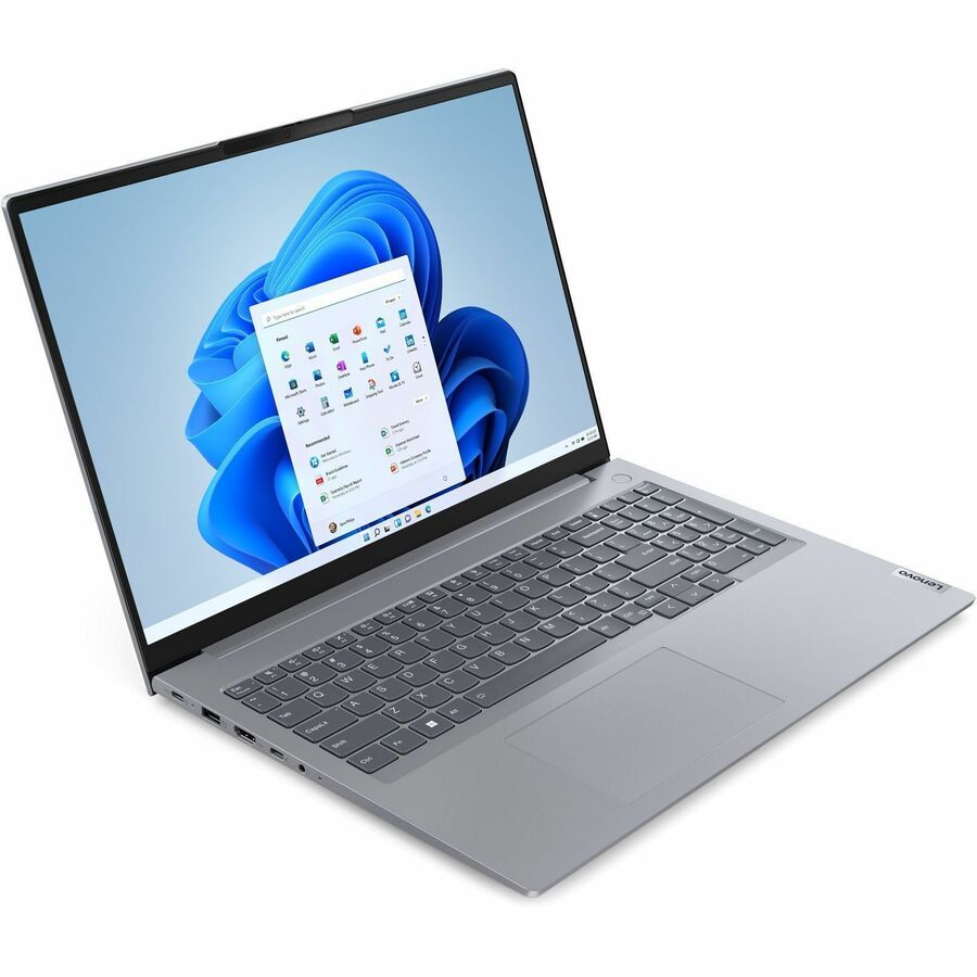 Lenovo ThinkBook 16 G7 IML 21MS0066US 16" Touchscreen Notebook - WUXGA - Intel Core Ultra 7 155U - 16 GB - 512 GB SSD - English (US) Keyboard - Arctic Gray 21MS0066US