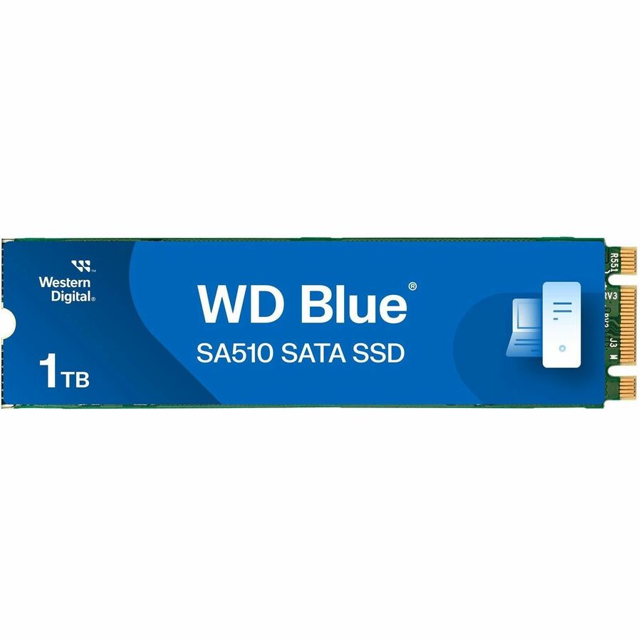 WD Blue SA510 WDS100T3B0B-00AXS0 1 TB Solid State Drive - M.2 2280 - SATA WDS100T3B0B-00AXS0