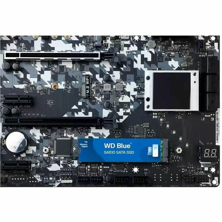 WD Blue SA510 WDS100T3B0B-00AXS0 1 TB Solid State Drive - M.2 2280 - SATA WDS100T3B0B-00AXS0