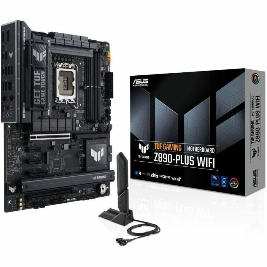 Asus GAMINGZ890-PLUS WIFI Gaming Desktop Motherboard - Intel Z890 Chipset - Socket LGA-1851 - ATX TUF GAMINGZ890-PLUS WIFI