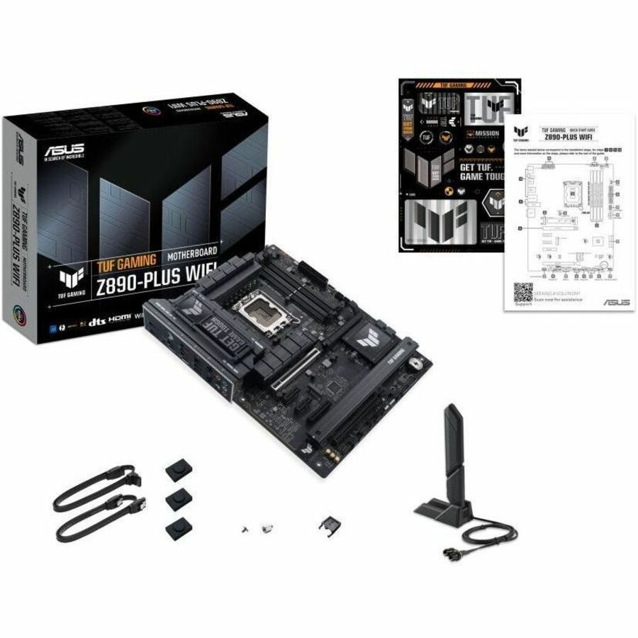 Asus GAMINGZ890-PLUS WIFI Gaming Desktop Motherboard - Intel Z890 Chipset - Socket LGA-1851 - ATX TUF GAMINGZ890-PLUS WIFI