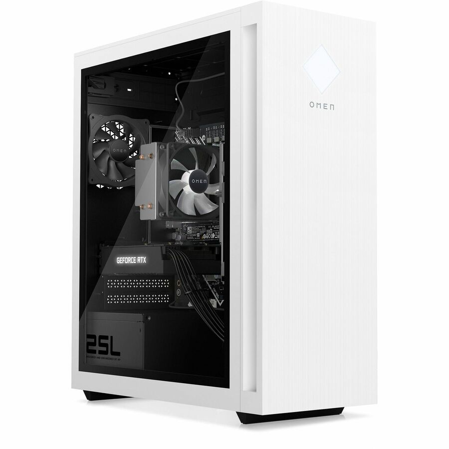 OMEN GT15-2000i GT15-2085t Gaming Desktop Computer - Intel Core i7 14th Gen i7-14700F - 16 GB - 1 TB SSD - Tower - Snow White - Refurbished 9Z8Z4AAR#ABA