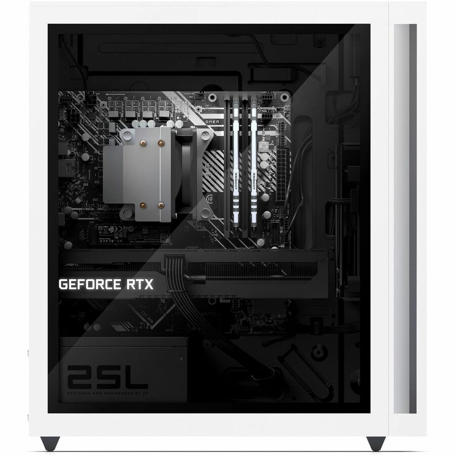 OMEN GT15-2000i GT15-2085t Gaming Desktop Computer - Intel Core i7 14th Gen i7-14700F - 16 GB - 1 TB SSD - Tower - Snow White - Refurbished 9Z8Z4AAR#ABA