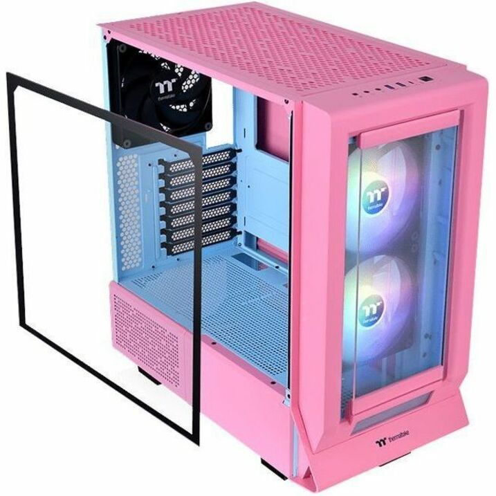 Thermaltake Ceres 350 MX Bubble Pink Mid Tower Chassis CA-1Z3-00MAWN-00