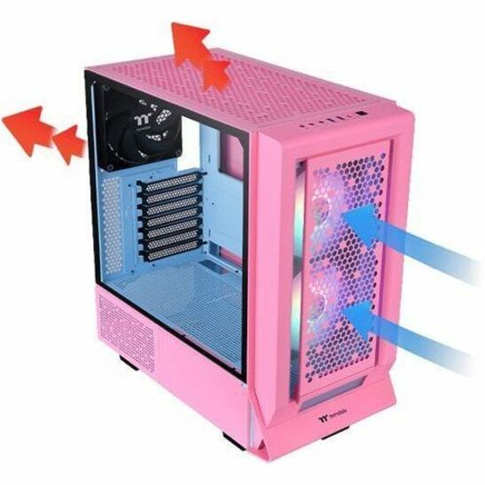 Thermaltake Ceres 350 MX Bubble Pink Mid Tower Chassis CA-1Z3-00MAWN-00