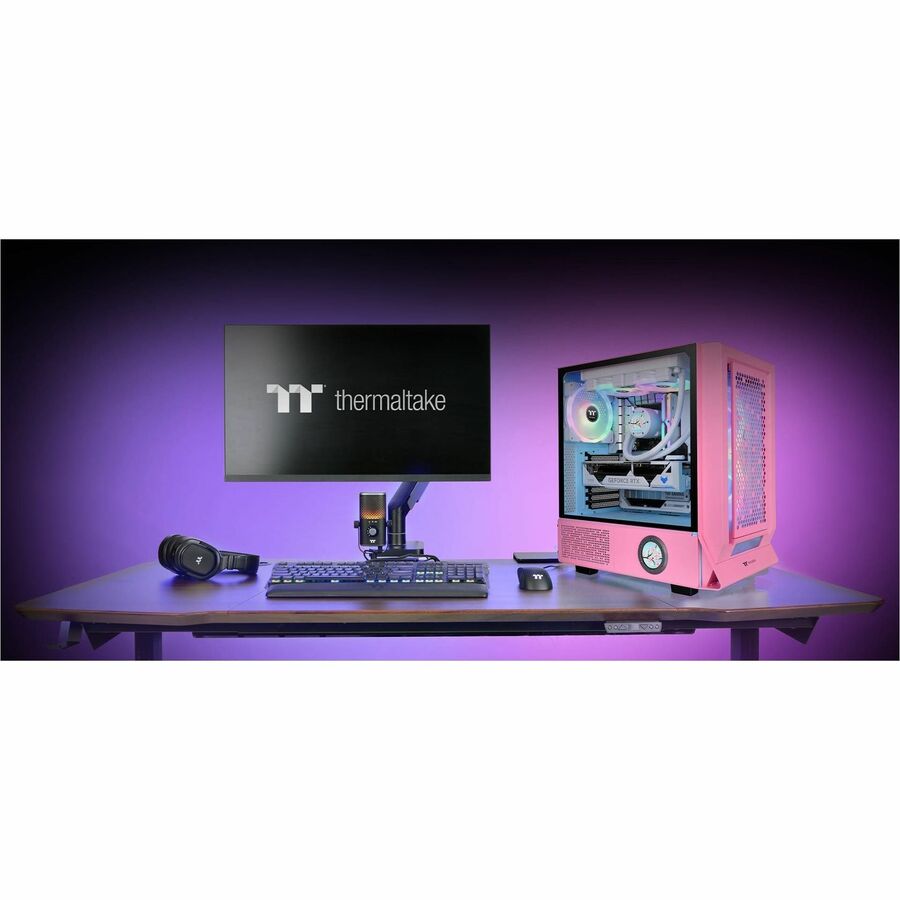 Thermaltake Ceres 350 MX Bubble Pink Mid Tower Chassis CA-1Z3-00MAWN-00