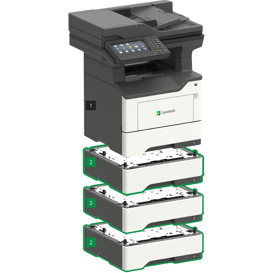 Lexmark MX622ade Laser Multifunction Printer - Monochrome 36ST905