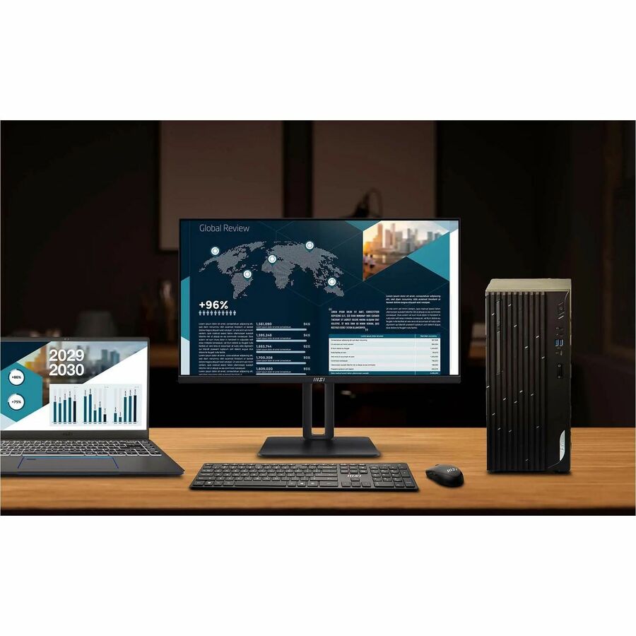 MSI Pro MP245PG 24" Class Full HD LCD Monitor - 16:9 - Black PROMP245PG