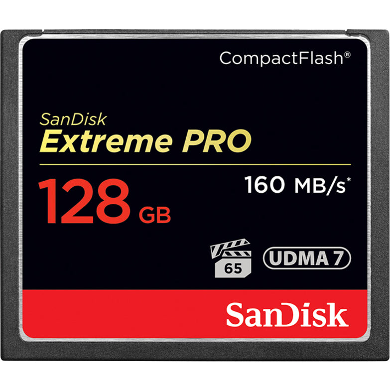 SanDisk Extreme Pro 128 GB CompactFlash SDCFXPS-128G-A46