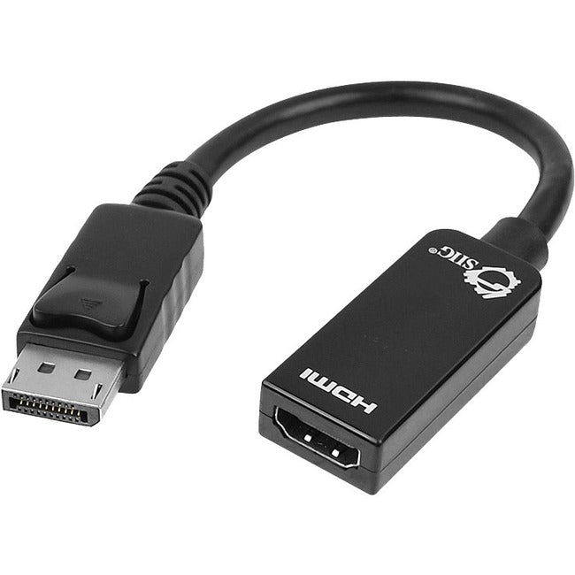 SIIG DisplayPort to HDMI Adapter CB-DP0062-S1