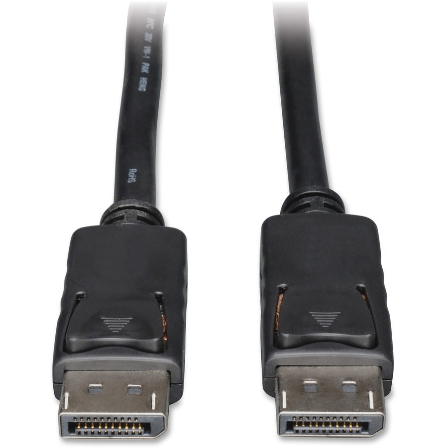 Eaton Tripp Lite Series DisplayPort Cable with Latching Connectors, 4K 60 Hz (M/M), Black, 6 ft. (1.83 m) P580-006