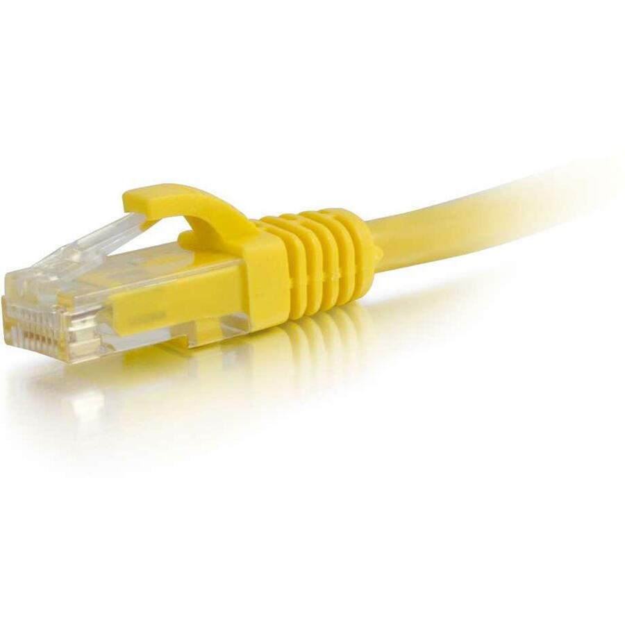 C2G 15ft Cat6 Ethernet Cable - Snagless Unshielded (UTP) - Yellow 04013