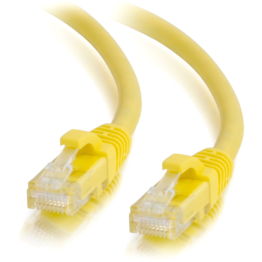 C2G 15ft Cat6 Ethernet Cable - Snagless Unshielded (UTP) - Yellow 04013
