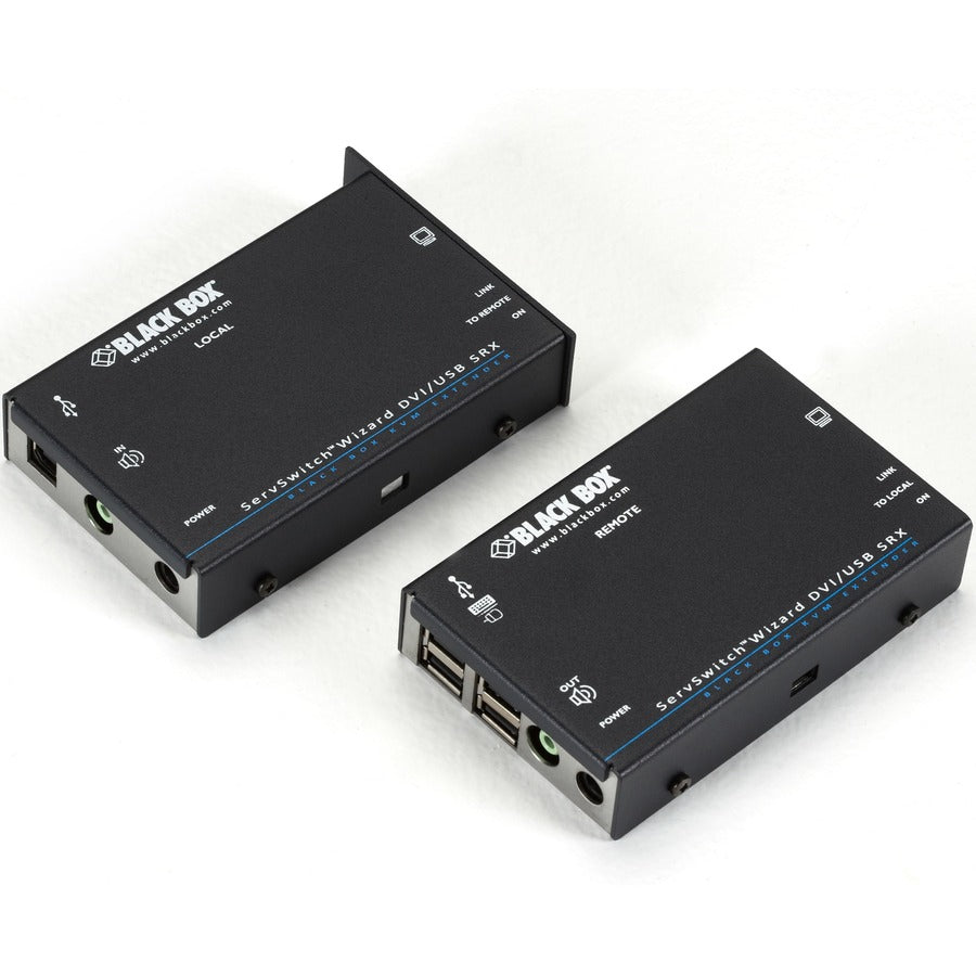 Black Box ServSwitch Wizard SRX DVI-D/USB Extender, Single-Head ACU5501A-R4
