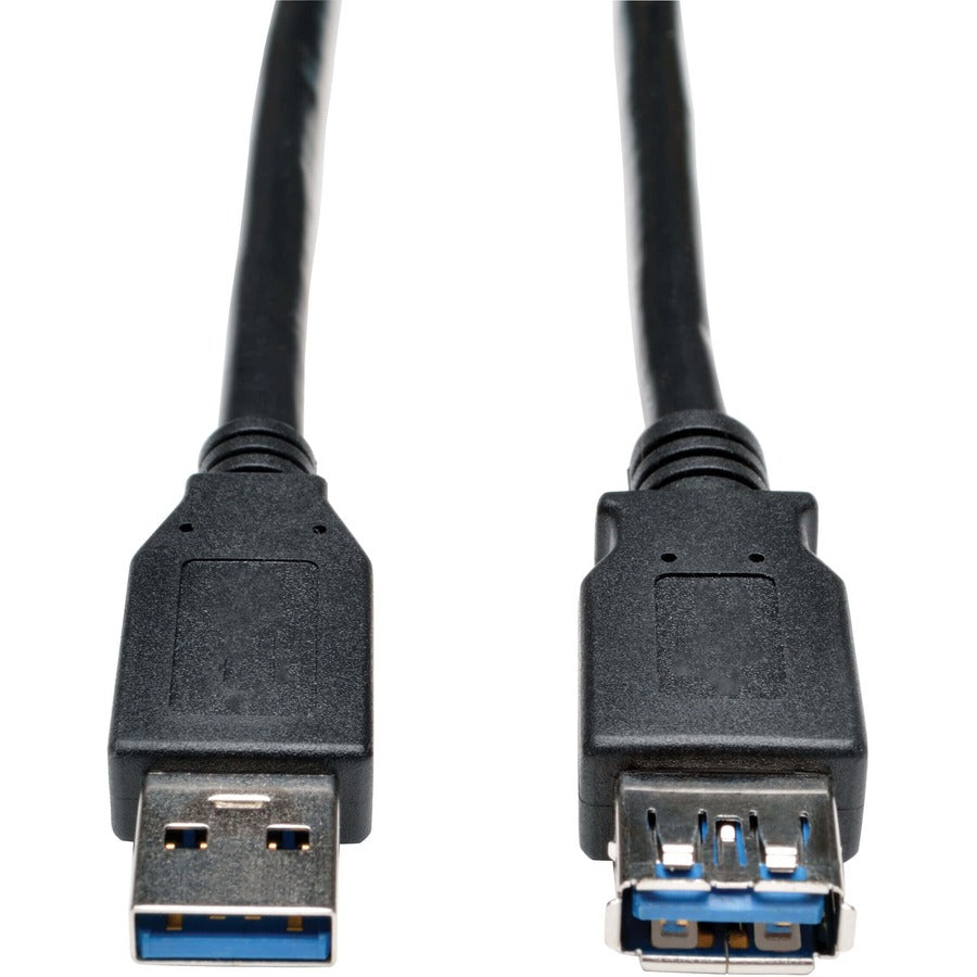 Eaton Tripp Lite Series USB 3.0 SuperSpeed Extension Cable (A M/F), Black, 6 ft. (1.83 m) U324-006-BK