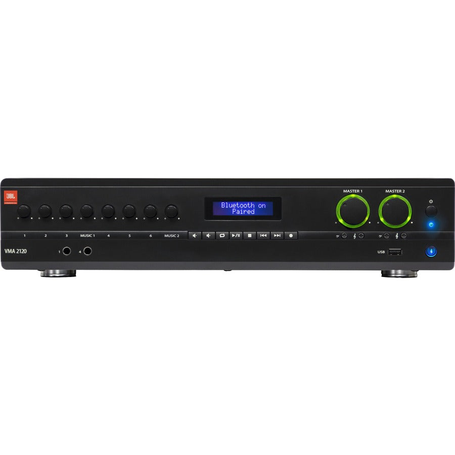 JBL Commercial VMA 2120 Amplifier - 240 W RMS - 2 Channel - Black NVMA2120-0-US