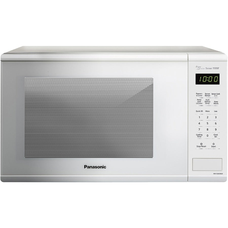 Panasonic 1.3 Cu. Ft. 1100W Countertop Microwave Oven - White -NN-SU656W NN-SU656W