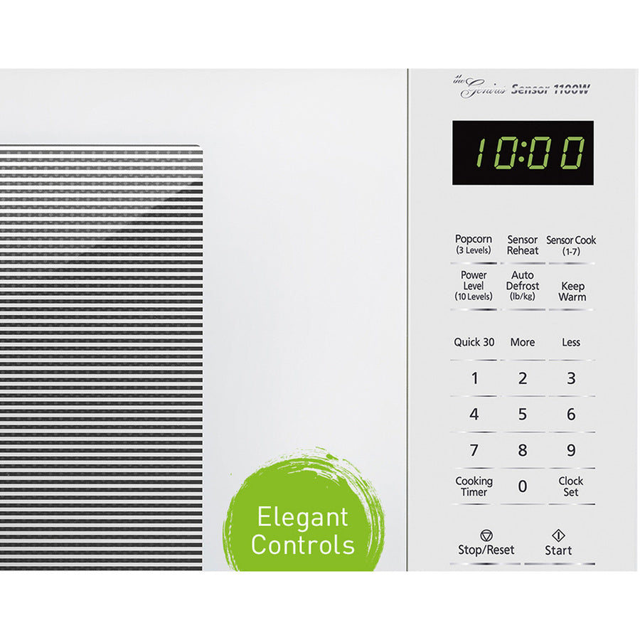Panasonic 1.3 Cu. Ft. 1100W Countertop Microwave Oven - White -NN-SU656W NN-SU656W