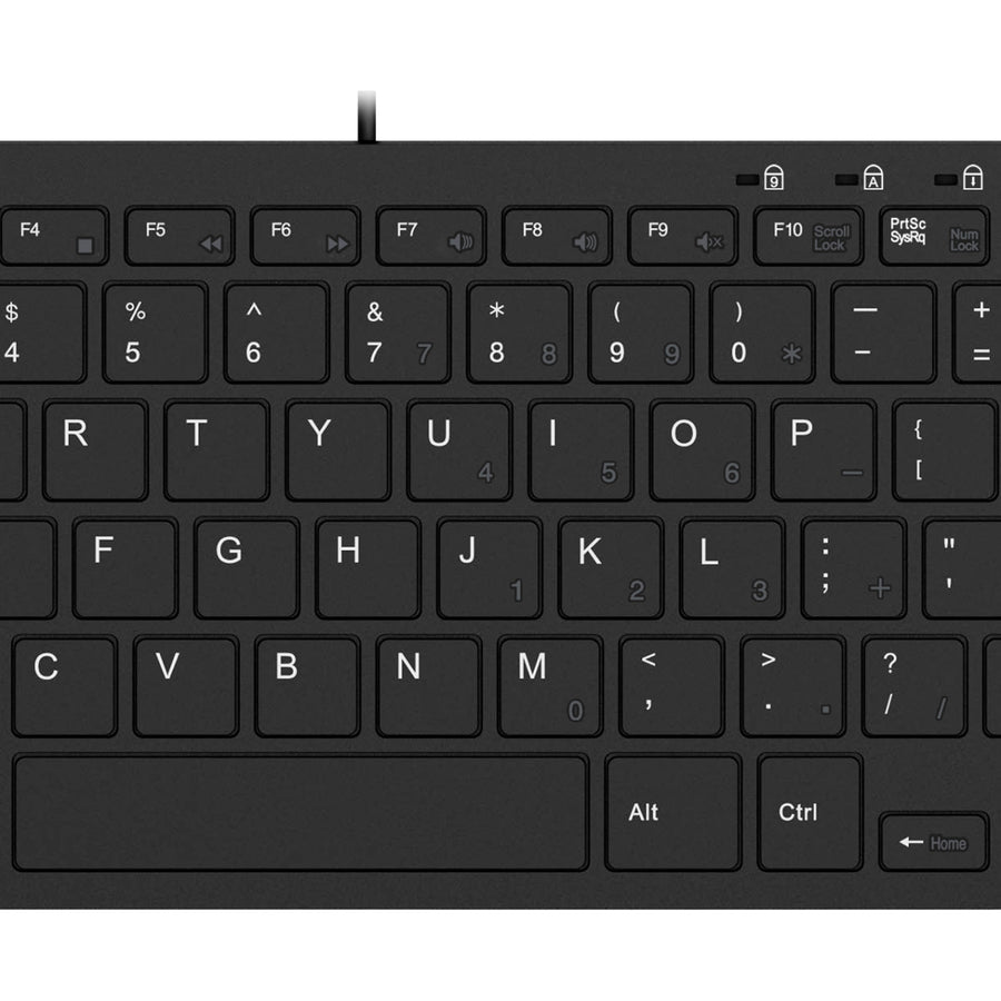 Adesso Mini Keyboard with USB Hubs AKB-510HB