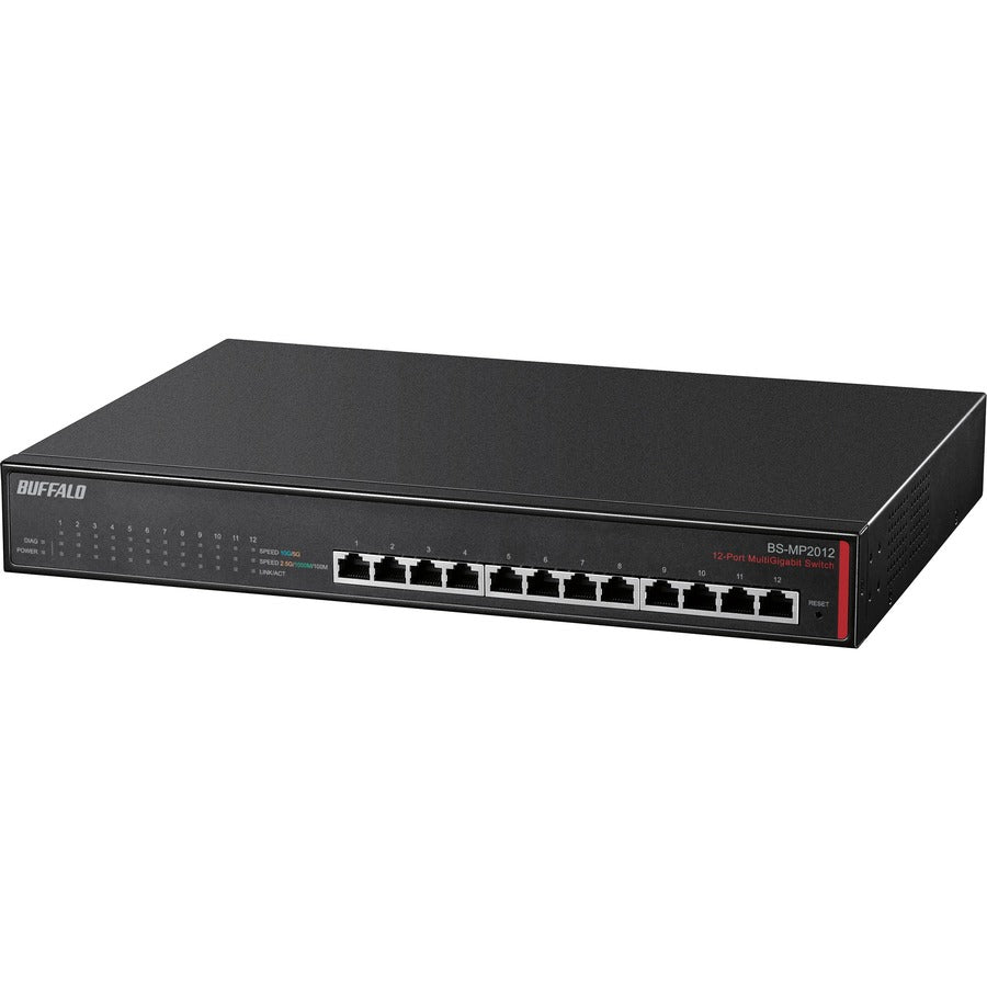 Buffalo Multi-Gigabit 12 Ports Business Switch (BS-MP2012) BS-MP2012