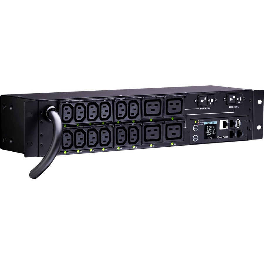 CyberPower PDU41008 Single Phase 200 - 240 VAC 30A Switched PDU PDU41008