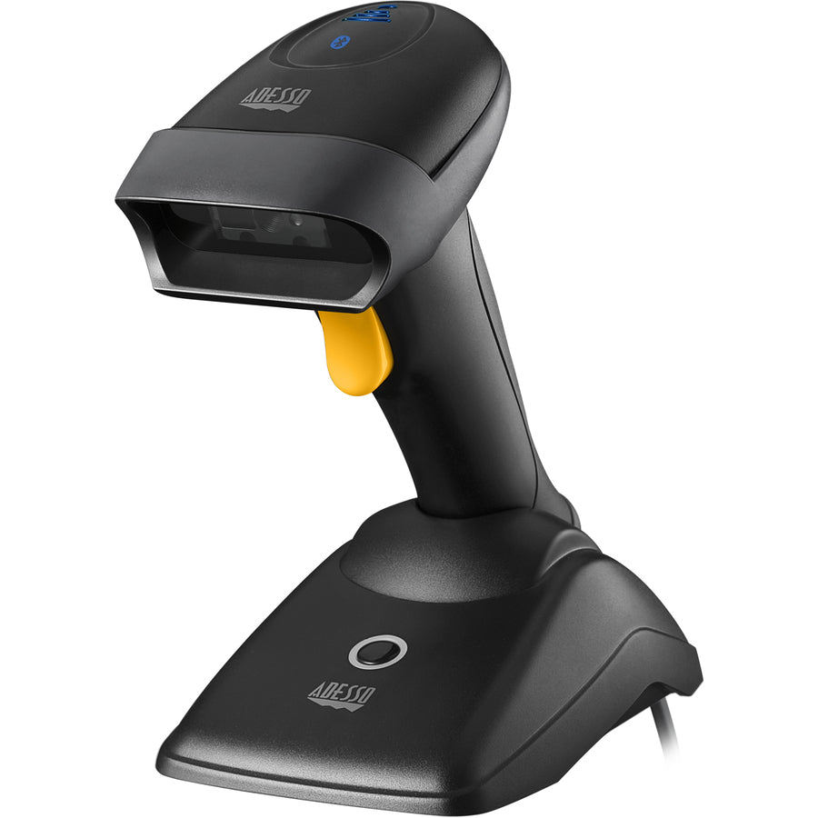 Adesso NUSCAN 2500TB Bluetooth Spill Resistant Antimicrobial 2D Barcode Scanner NUSCAN 2500TB