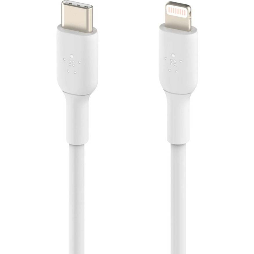 Belkin BoostCharge USB-C to Lightning Cable (1 meter / 3.3 foot, White) CAA003BT1MWH