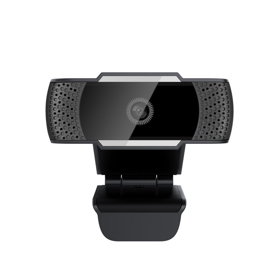 Adesso CyberTrack H5 1080P Webcam - 2.1 Megapixel - 30 fps - USB 2.0 - Auto Focus - Built-In MIC - Tripod Mount - Privacy Shutter Cover CYBERTRACKH5