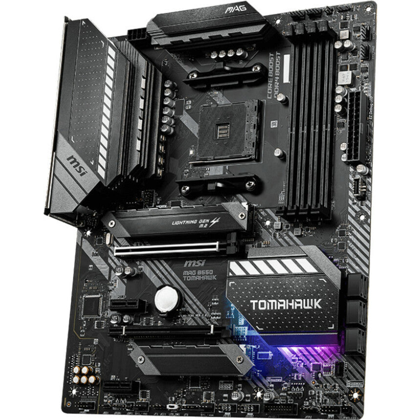 MSI MAG B550 TOMAHAWK Desktop Motherboard - AMD B550 Chipset - Socket AM4 - ATX B550TMHWK