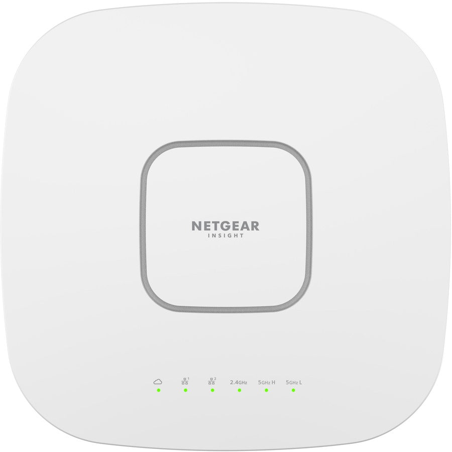 Netgear Business WAX630 Tri Band IEEE 802.11 a/b/g/n/ac/ax/i 6 Gbit/s Wireless Access Point - Indoor WAX630PA-100NAS