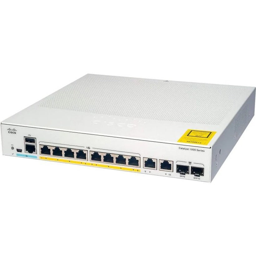 Cisco Catalyst C1000-8T Ethernet Switch C1000-8T-E-2G-L-RF
