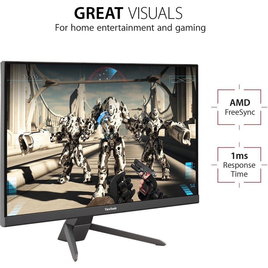 ViewSonic VX2267-MHD 22 Inch 1080p Gaming Monitor with 100Hz, 1ms, Ultra-Thin Bezels, FreeSync, Eye Care, HDMI, VGA, and DP VX2267-MHD