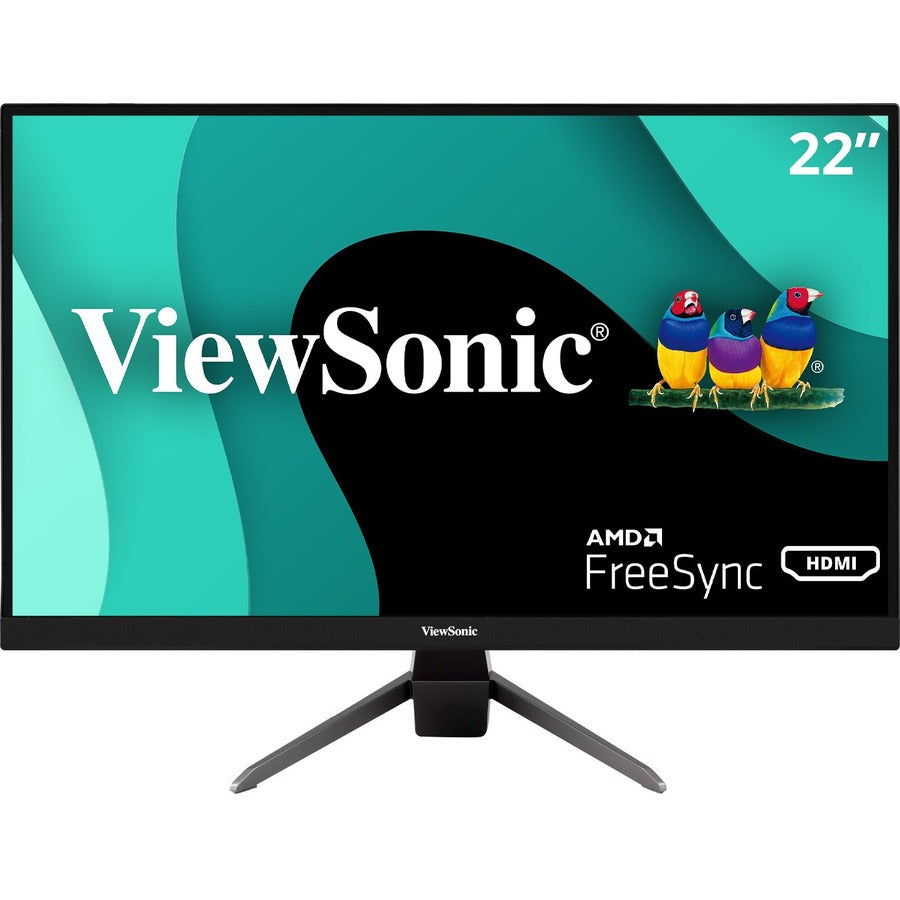 ViewSonic VX2267-MHD 22 Inch 1080p Gaming Monitor with 100Hz, 1ms, Ultra-Thin Bezels, FreeSync, Eye Care, HDMI, VGA, and DP VX2267-MHD