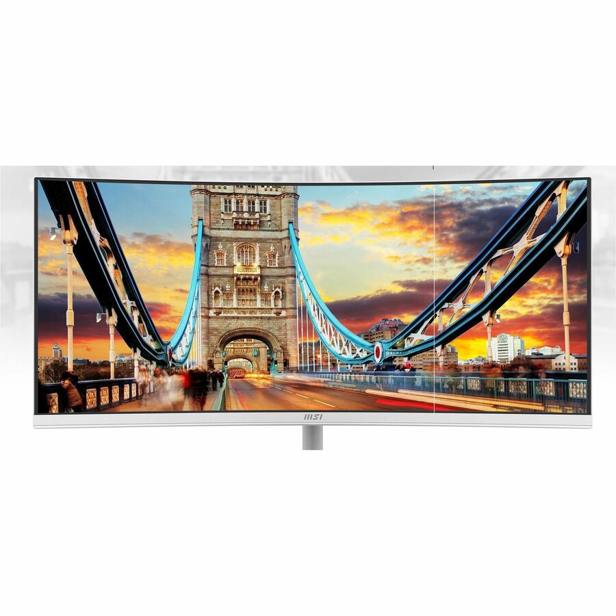 MSI Pro MP341CQW 34" Class UW-QHD Curved Screen LCD Monitor - 21:9 PROMP341CQW