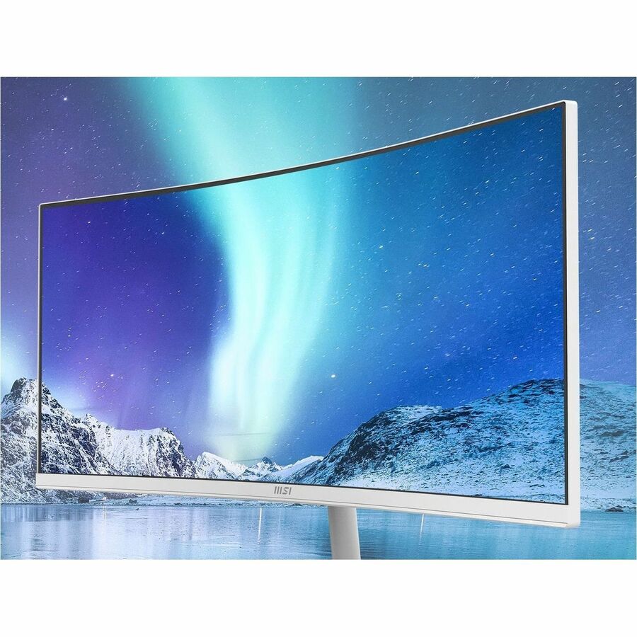 MSI Pro MP341CQW 34" Class UW-QHD Curved Screen LCD Monitor - 21:9 PROMP341CQW