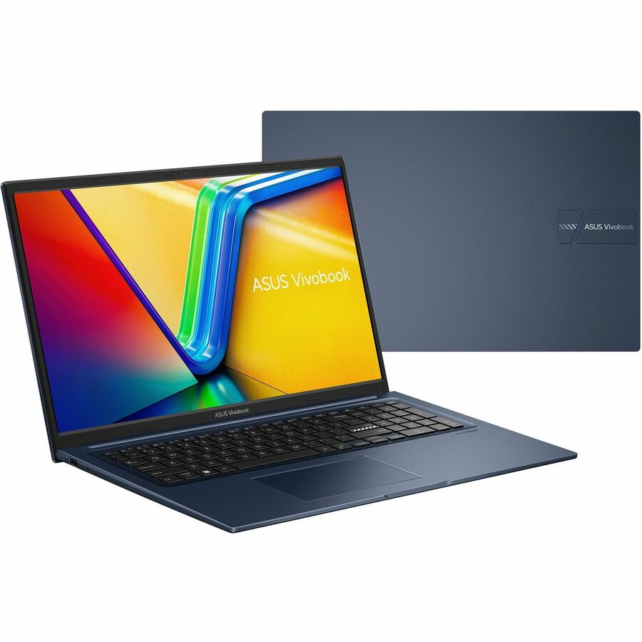 Asus VivoBook 17 F1704ZA-DS24 17.3" Notebook - Full HD - 1920 x 1080 - (Intel Pentium 8505) - 8 GB Total RAM - 8 GB On-board Memory - 256 GB SSD - Quiet Blue F1704ZA-DS24