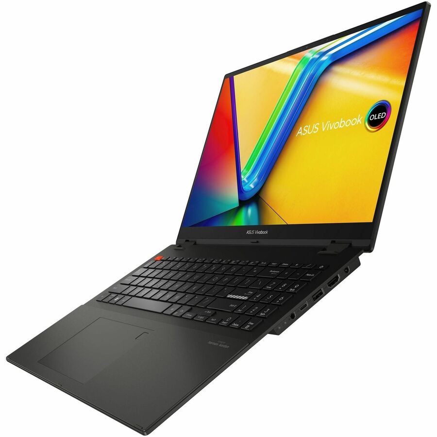 Asus Vivobook S 16 Flip OLED TN3604 TN3604YA-DS51T 16" Touchscreen Convertible 2 in 1 Notebook - WUXGA - AMD Ryzen 5 7530U - 8 GB - 512 GB SSD - Midnight Black TN3604YA-DS51T